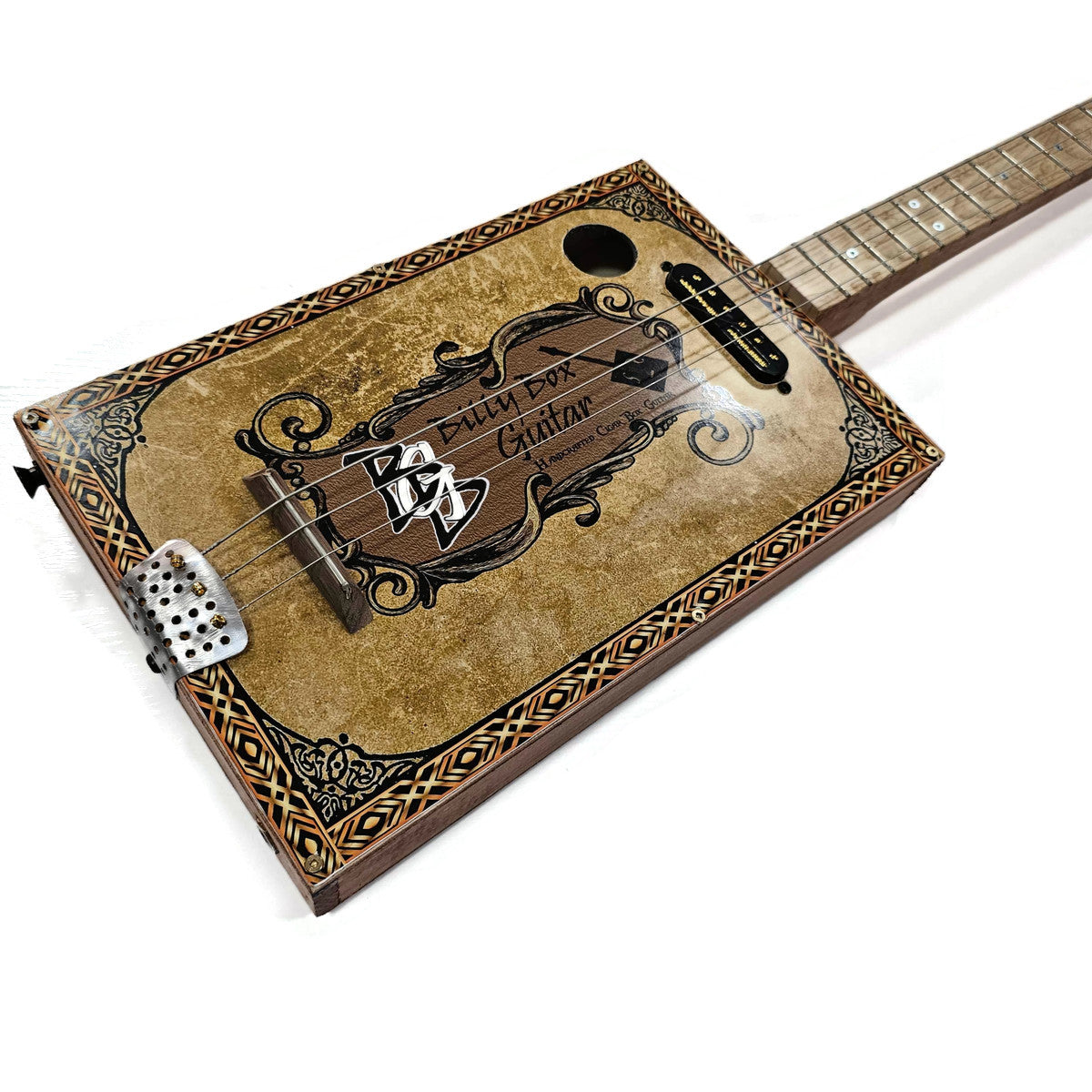 Handmade cigar box guitar - Billy Box Guitar – Chic Placard