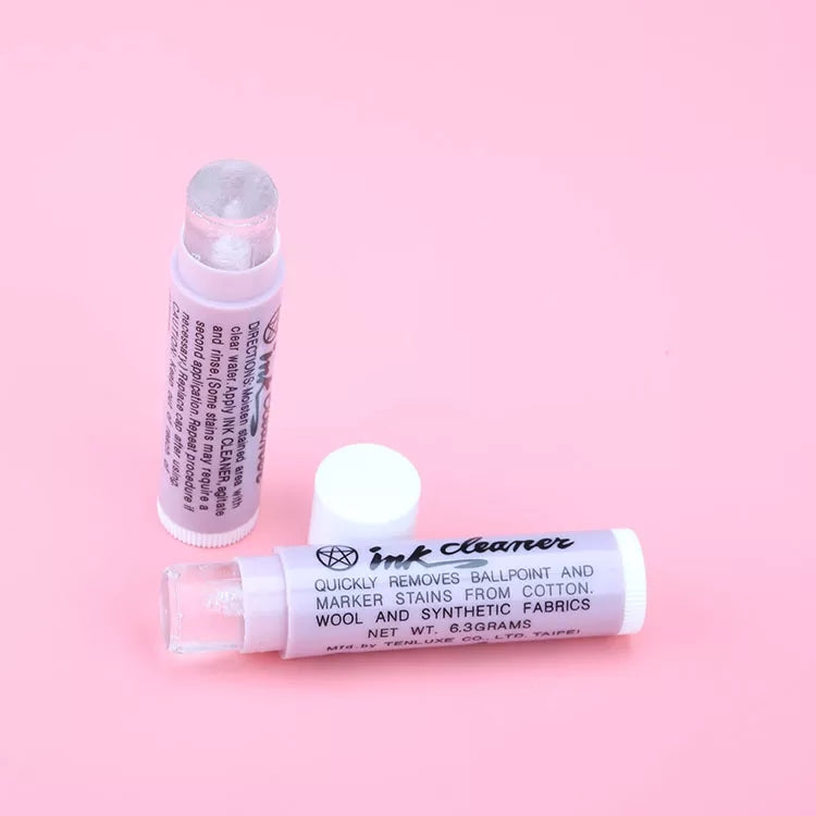 Sewing machine oil stain remover for fabrics Chic Placard