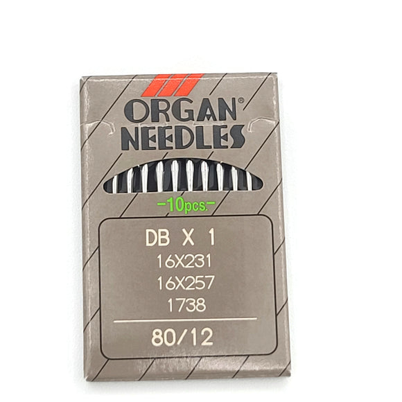 ORGAN DBx1 80/12 Aiguilles industrielles x10