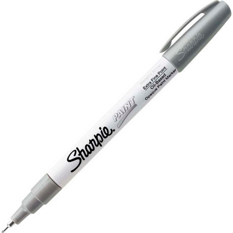 Sharpie extra fine point, oil paint – Chic Placard