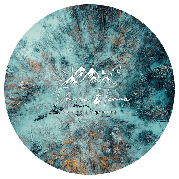 Vue de haut - Drone Terra - Sous-verre