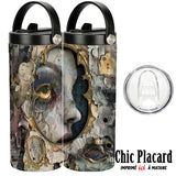 Potions - Verre en inox à 2 couvercles