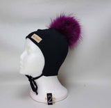 Corded Corded Black Tuque (in stock)