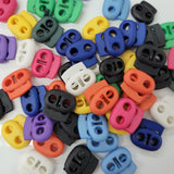 Bloque-cordon double / gros - Vert foncé