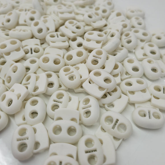 Bloque-cordon double / très-petit - Blanc cassé