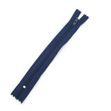 Bleu cobalt - Zipper à bout fermé KKF #3  7''/18cm