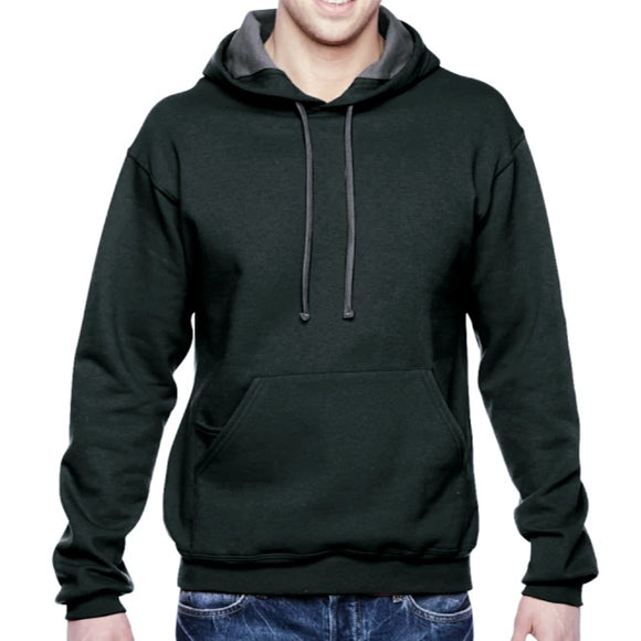 Hoodie to personalize - Adult MEDIUM - Heather charcoal gray
