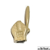 Beige 2cc YKK Curseur pour zip invisible