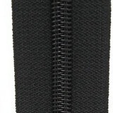 Noir - Zipper Nylon #5 (au 1/2m)
