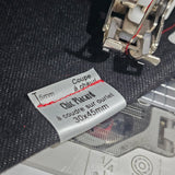 100x Brand labels to sew on the hem: DESIGN to create & print