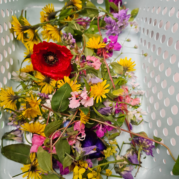 Sous-verres avec fleurs séchées & résine epoxy