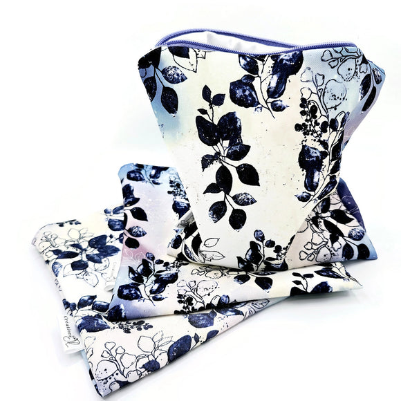 Sac à sandwich - feuillage doux - Créations JL