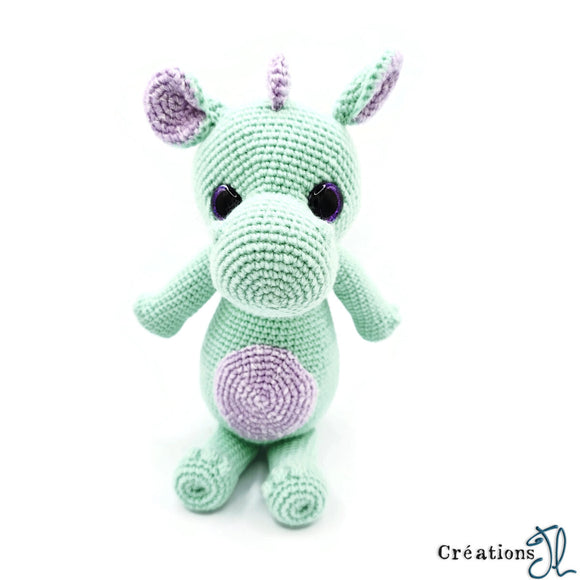 Dragon - Turquoise doux par Créations JL