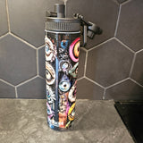 Yeux biz - Bouteille en inox 24oz