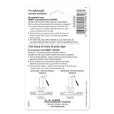 Boutons-pression en métal - Argent 11mm x6