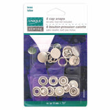 Boutons-pression en métal - Argent 11mm x6