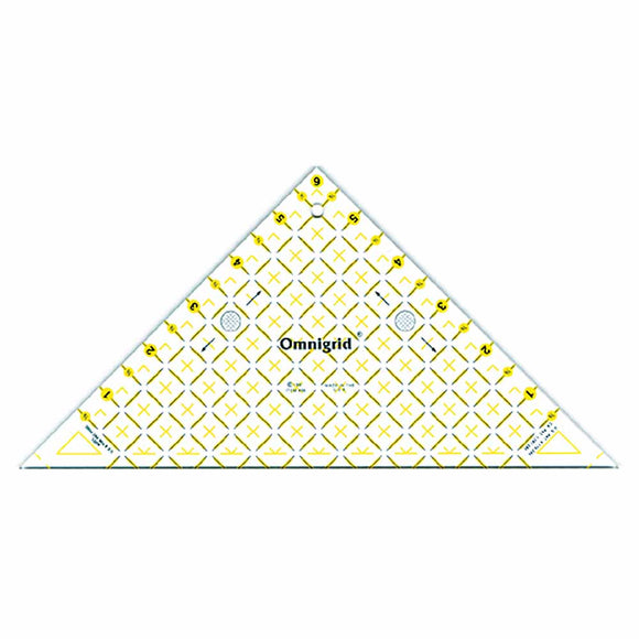 6'' x 1/2'' 90° triangle ruler OMNIGRID