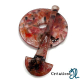 Tourniquet à laine - Orange brûlé - par Créations JL