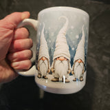 Gnomes d'hiver - Tasse en céramique