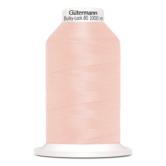 GUTERMANN Fil Bulky Lock 80wt 1000m - Rose pâle #659