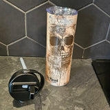 Sombre journal - Verre en inox à 2 couvercles