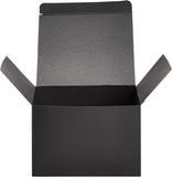 Boite cadeaux en carton 6x6x4 - Noir