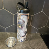 Potions - Verre en inox à 2 couvercles