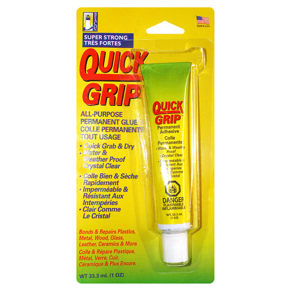 Colle permanente tout usage  BEACON Quick Grip 1oz