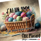 Crochet 9mm - Tasse en céramique