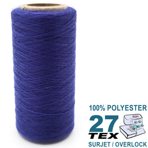 TEX 27 Polyester Yarn (Fusette) Blue #8254