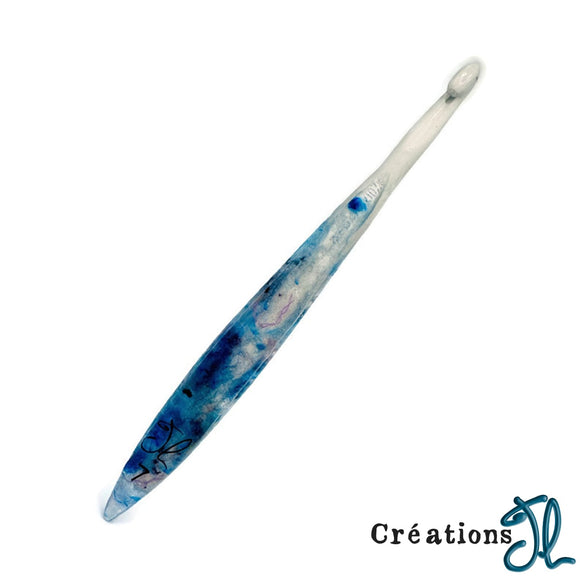 Crochet à laine 7 - Slush à la framboise - par Créations JL