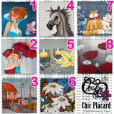 Signé Christine - Linge magique (imprimé sur demande)