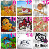 Signé Christine - Linge magique (imprimé sur demande)