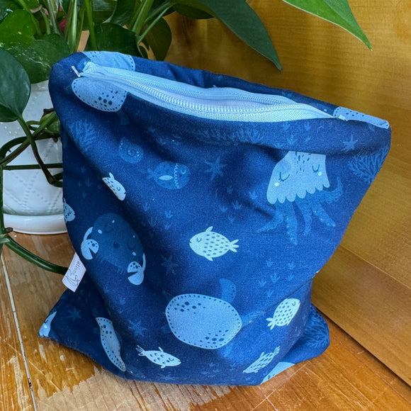 Sac à sandwich - Amis de la mer par Créations JL