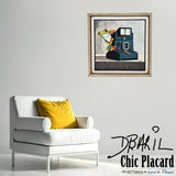 Polaroid - Toile peinte par Diane Baril