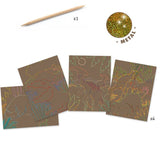 Cartes à gratter / Le règne des dinosaures