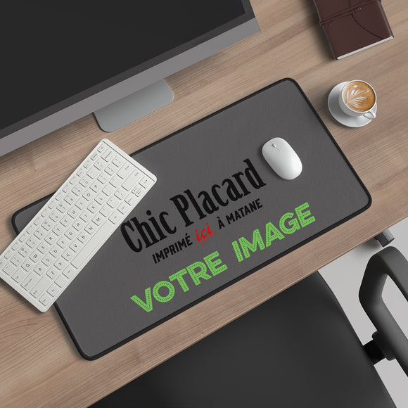 Tapis de bureau imprimé sur demande
