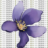 Collection de fleurs - HTV imprimé (à l'unité - petits)