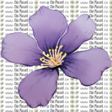 Collection de fleurs - HTV imprimé (à l'unité - petits)