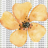 Collection de fleurs - HTV imprimé (à l'unité - petits)