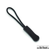 Tirette pour fermeture à glissière - noir