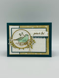 Pour toi, oiseau carte horizontale
