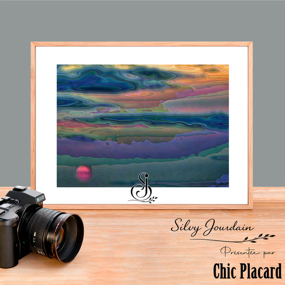 Courants intérieurs - Impression artistique par Silvy