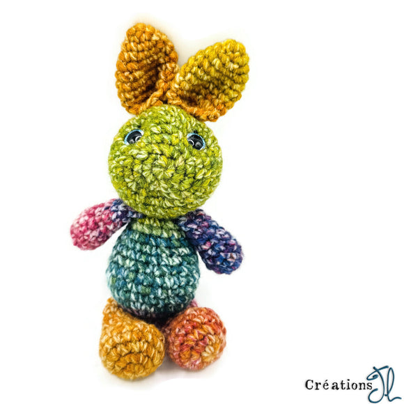 Petit lapin Arc-en-ciel - par Créations JL