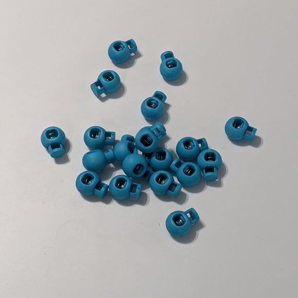 Bloque-cordon 8mm - Bleu aqua