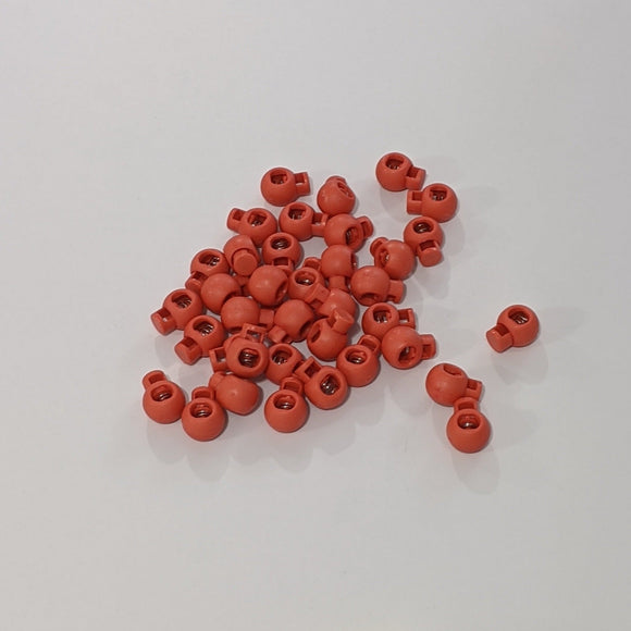 Bloque-cordon 8mm - Rouge pavot