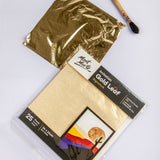 Feuilles d'or Mont Marte 14x14cm x25