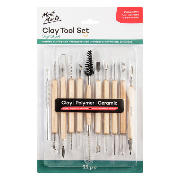 Ensemble d'outils pour l'argile MONT MARTE