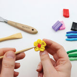 Argile de polymère - 10 couleurs assorties