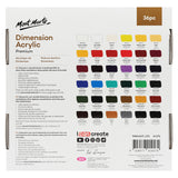 Peinture à l'acrylique DIMENSION de MONT MARTE 36x 37ml